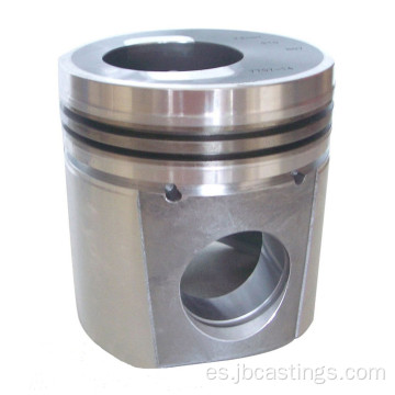 Componente de pistón de cilindro hidráulico de acero mecanizado CNC